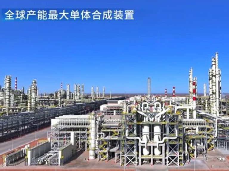 Johnson Matthey methanol plant China