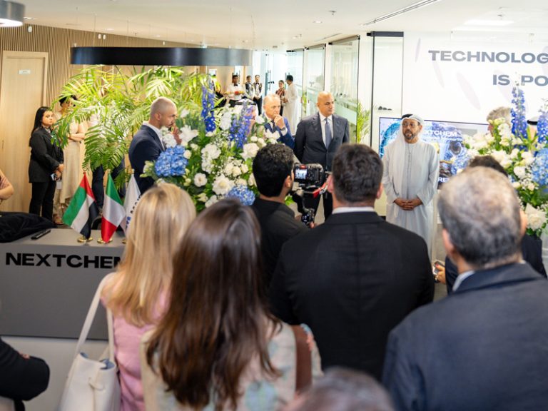 opening of NEXTCHEM's office in Abu Dhabi in September 2025
